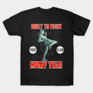 Muay Thai Fighter Martial Arts Boxing T-Shirt